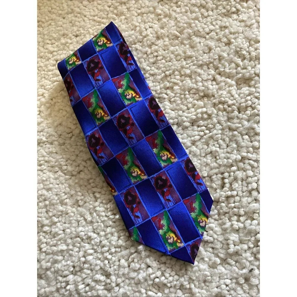 Jerry Garcia Cocktail Collection Silk Tie Vodka 56 In By 4 In Made In USA